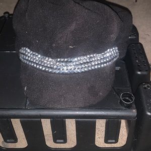 Black hat with sparkles